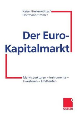 Cover of Der Euro-Kapitalmarkt