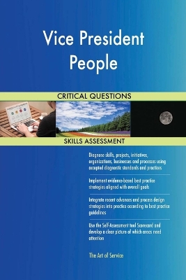 Book cover for Vice President People Critical Questions Skills Assessment