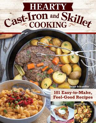 Book cover for Hearty Cast-Iron and Skillet Cooking