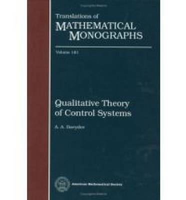 Cover of Qualitative Theory of Control Systems