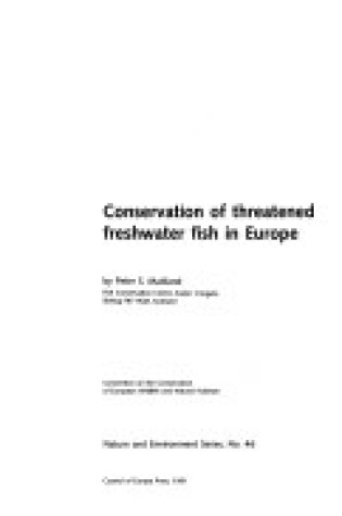 Cover of Conservation of threatened freshwater fish in Europe