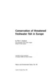Book cover for Conservation of threatened freshwater fish in Europe