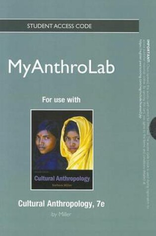 Cover of NEW MyLab Anthropology without Pearson eText -- Standalone Access Card -- for Cultural Anthropology