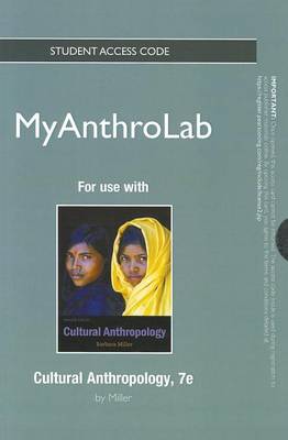 Book cover for NEW MyLab Anthropology without Pearson eText -- Standalone Access Card -- for Cultural Anthropology