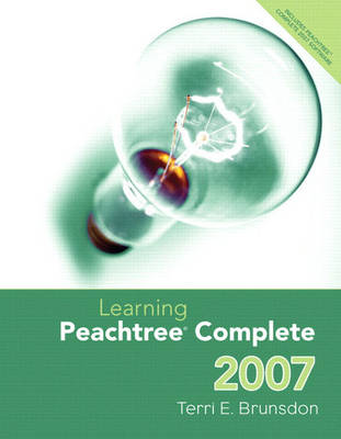 Book cover for Learning Peachtree Complete 2007 &  Peachtree Complete CD Package