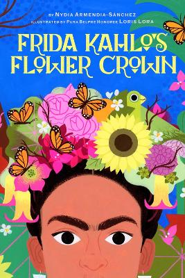 Book cover for Frida Kahlo's Flower Crown