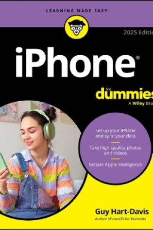 Cover of iPhone For Dummies, 2025 Edition