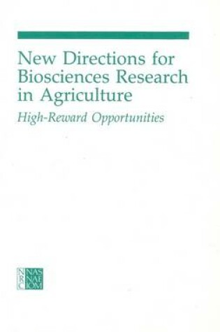 Cover of New Directions for Biosciences Research in Agriculture