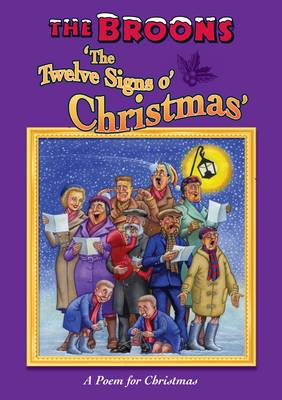 Book cover for The Broons 'The Twelve Signs O' Christmas' - a Poem for Christmas