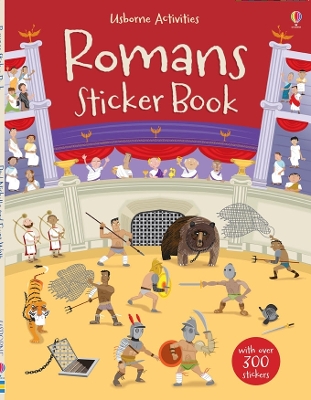 Book cover for Romans Sticker Book