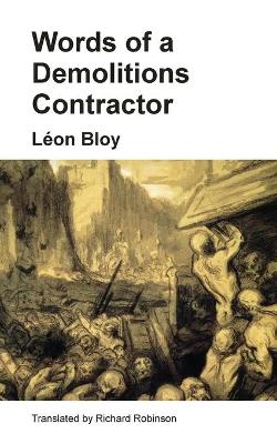 Book cover for Words of a Demolitions Contractor