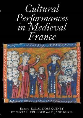 Cover of Cultural Performances in Medieval France