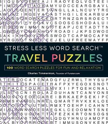 Book cover for Stress Less Word Search - Travel Puzzles