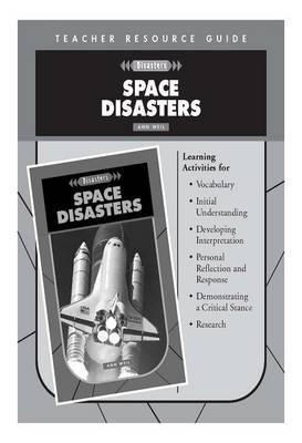Book cover for Space Disasters Teacher Resource Guide