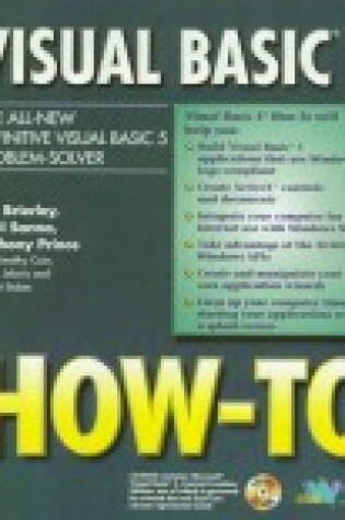 Cover of Visual Basic 5 How-To