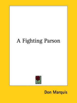 Book cover for A Fighting Parson