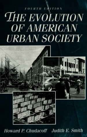 Book cover for The Evolution American Urban Society