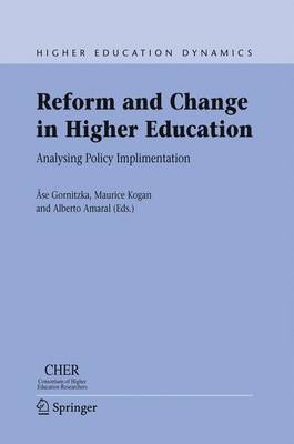 Book cover for Reform and Change in Higher Education