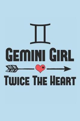 Book cover for Gemini Girl Zodiac Sign Notebook