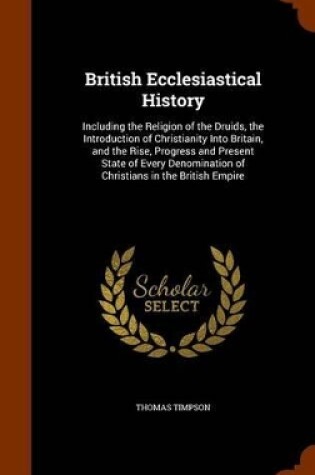 Cover of British Ecclesiastical History