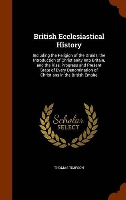 Book cover for British Ecclesiastical History