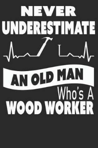 Cover of Never Underestimate an Old Man Who's a Woodworker