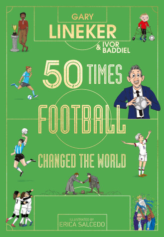 Book cover for 50 Times Football Changed the World