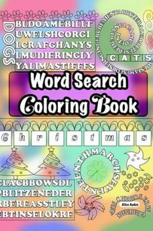 Cover of Word Search Coloring Book