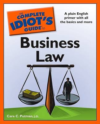 Book cover for The Complete Idiot's Guide to Business Law