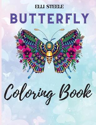 Book cover for Butterfly Coloring Book