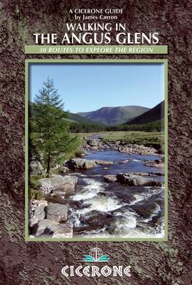 Book cover for Walking in the Angus Glens