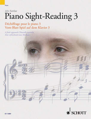 Book cover for Piano Sight-Reading 3 Vol. 3