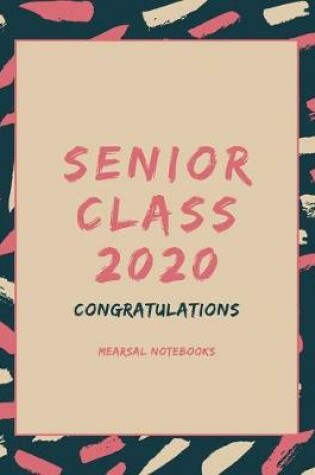 Cover of Senior Class 2020 congratulations