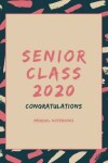 Book cover for Senior Class 2020 congratulations