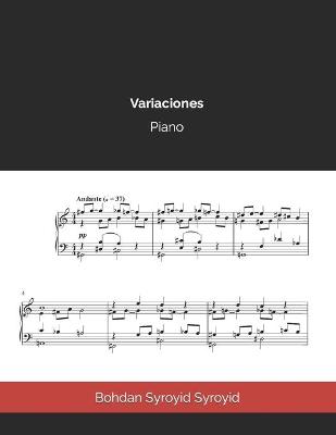 Book cover for Variaciones para piano