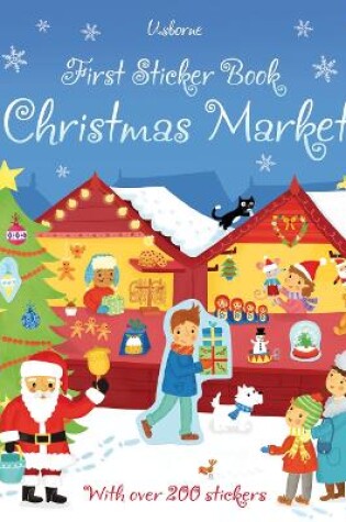 Cover of First Sticker Book Christmas Market