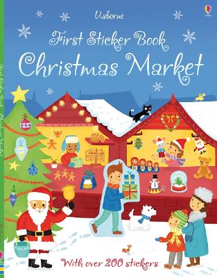 Cover of First Sticker Book Christmas Market