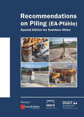 Book cover for Recommendations on Piling (EA Pfahle)