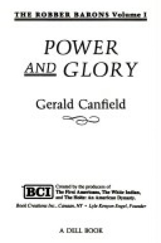 Cover of Power and Glory