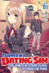 Book cover for Trapped in a Dating Sim: The World of Otome Games is Tough for Mobs (Manga) Vol. 1