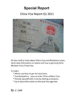 Book cover for China Visa Report Q1 2011