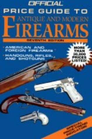 Cover of Official Price Guide to Antique and Modern Firearms