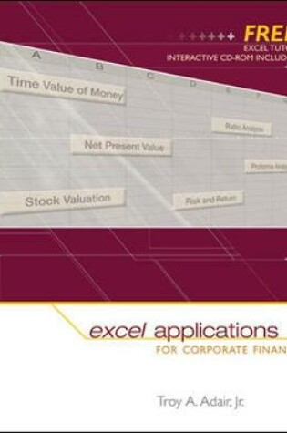 Cover of Excel Applications for Corporate Finance with Excel Tutor