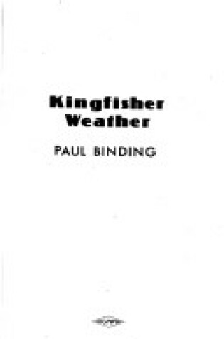 Cover of Kingfisher Weather