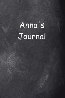 Cover of Anna Personalized Name Journal Custom Name Gift Idea Anna