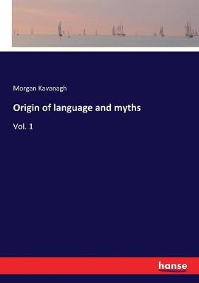 Book cover for Origin of language and myths