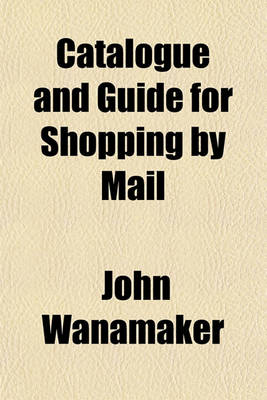 Book cover for Catalogue and Guide for Shopping by Mail