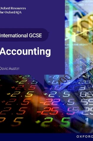 Cover of International GCSE Accounting: OxfordAQA International GCSE Accounting (9215)