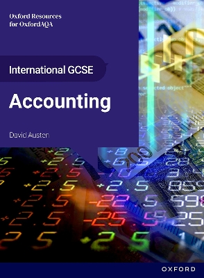 Book cover for International GCSE Accounting: OxfordAQA International GCSE Accounting (9215)