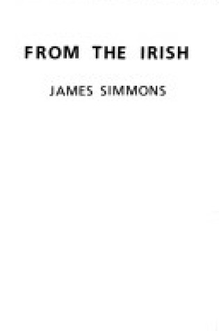 Cover of From the Irish